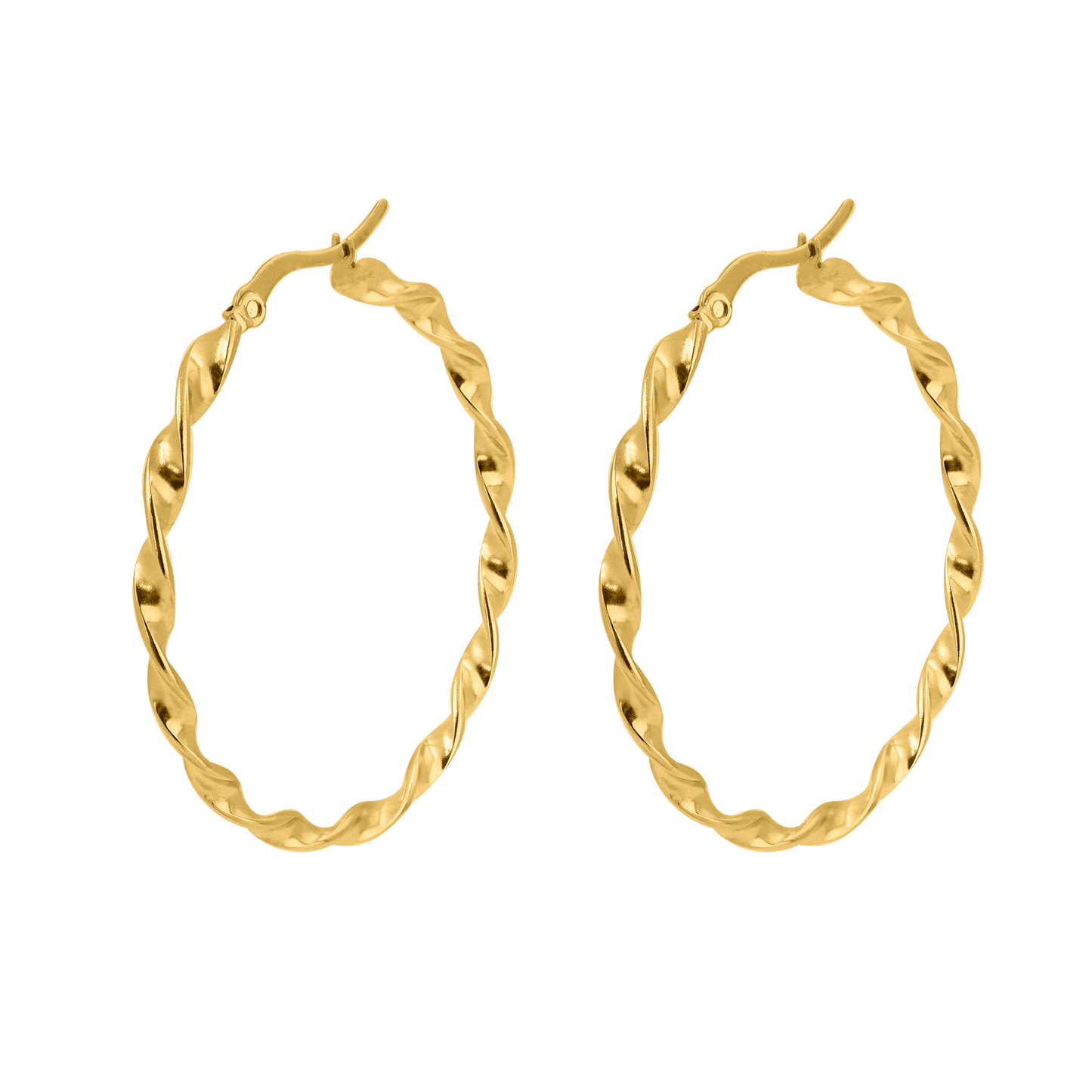Tangled Hoops Oro
