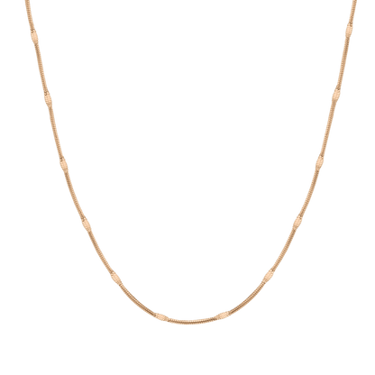 Vintage Collana Oro Rosa