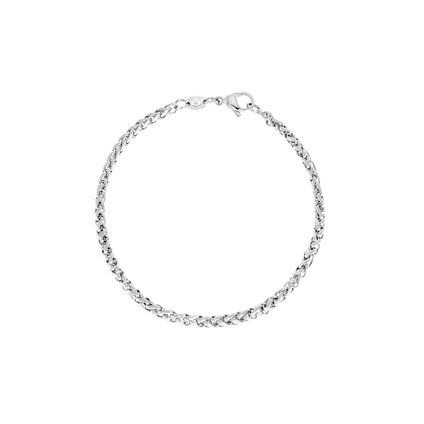 Braid Chain Bracciale Argento