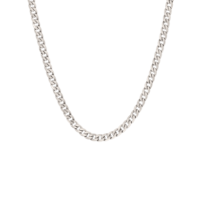 Cuban Chain Collana Argento