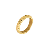 Hammered Unity Anello Oro