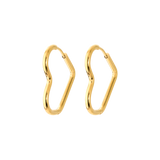 Heartily Hoops Small Oro