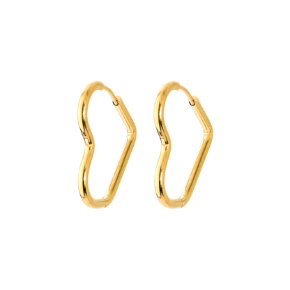 Heartily Hoops Small Oro