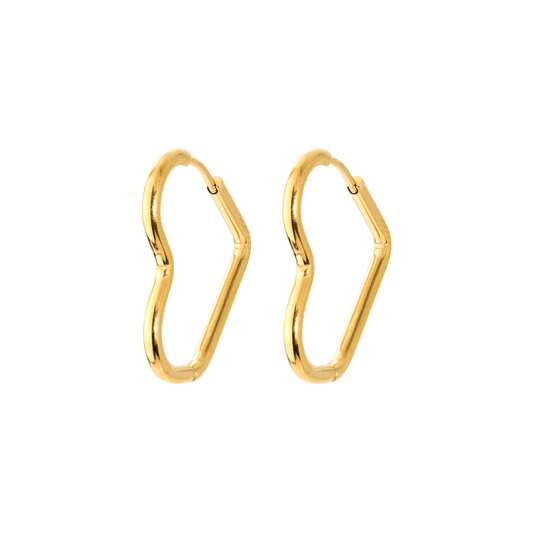 Heartily Hoops Small Oro