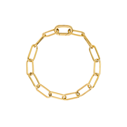 Long Link Bracciale Oro