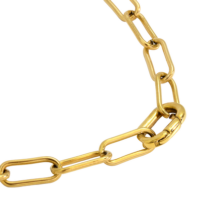 Long Link Bracciale Oro