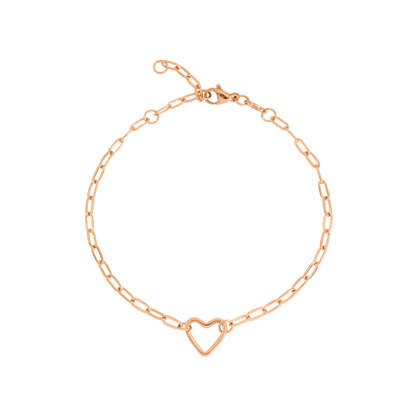 Loving Heart Bracciale Oro Rosa