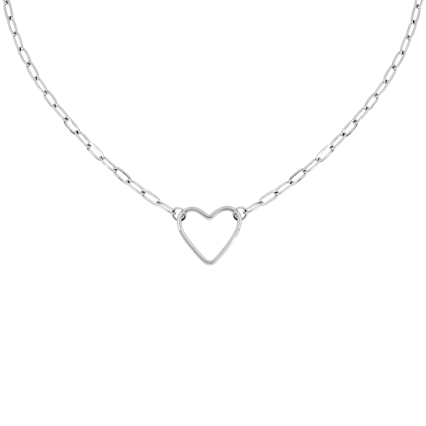 Loving Heart Collana Argento