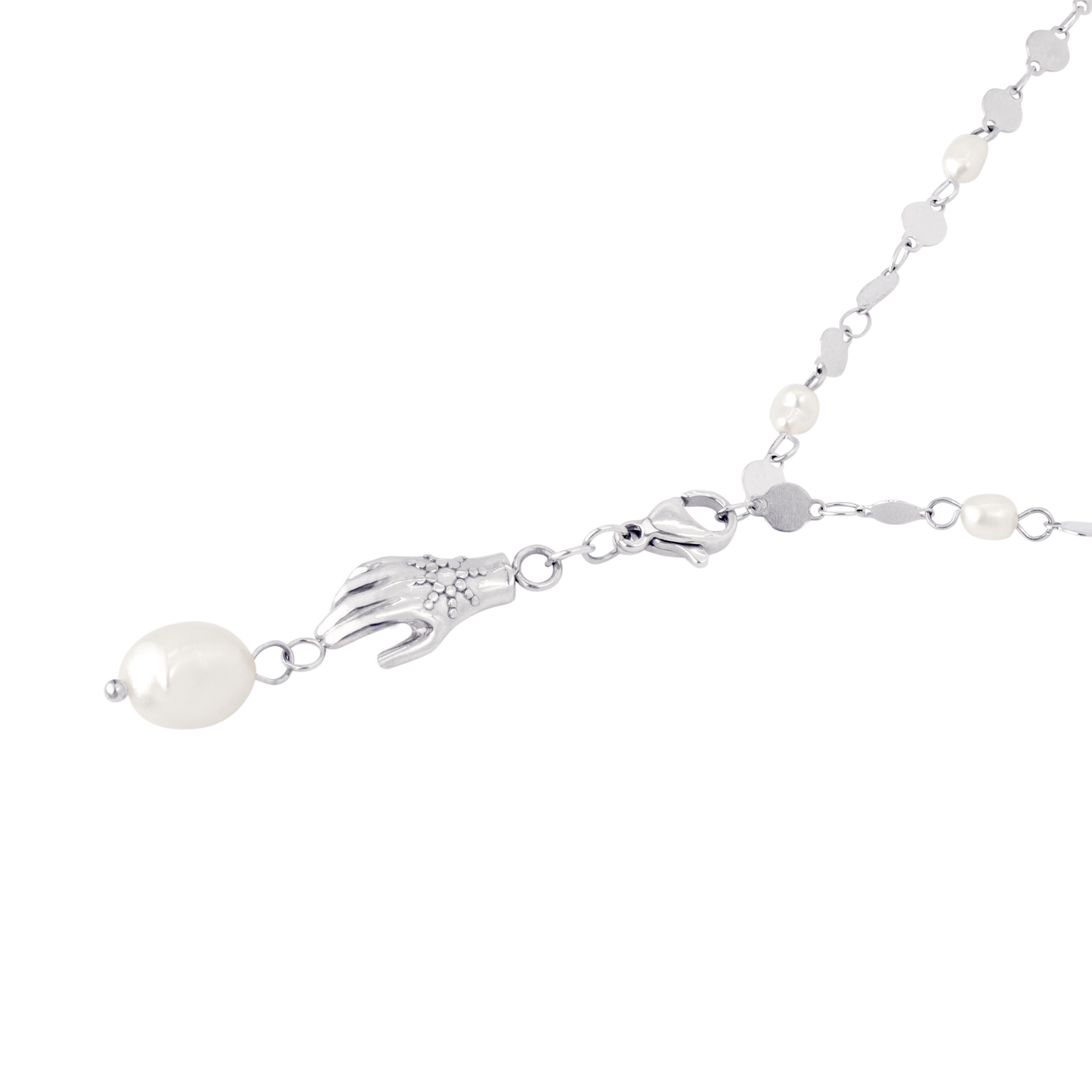 Lovingly Visavie Collana Set Argento