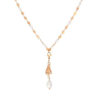 Lovingly Visavie Collana Set Oro Rosa