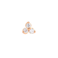 Sparkle Piercing Stud Oro Rosa