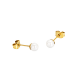 Pretty Pearl Studs Oro
