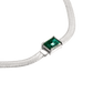 Radiant Emerald Collana Argento