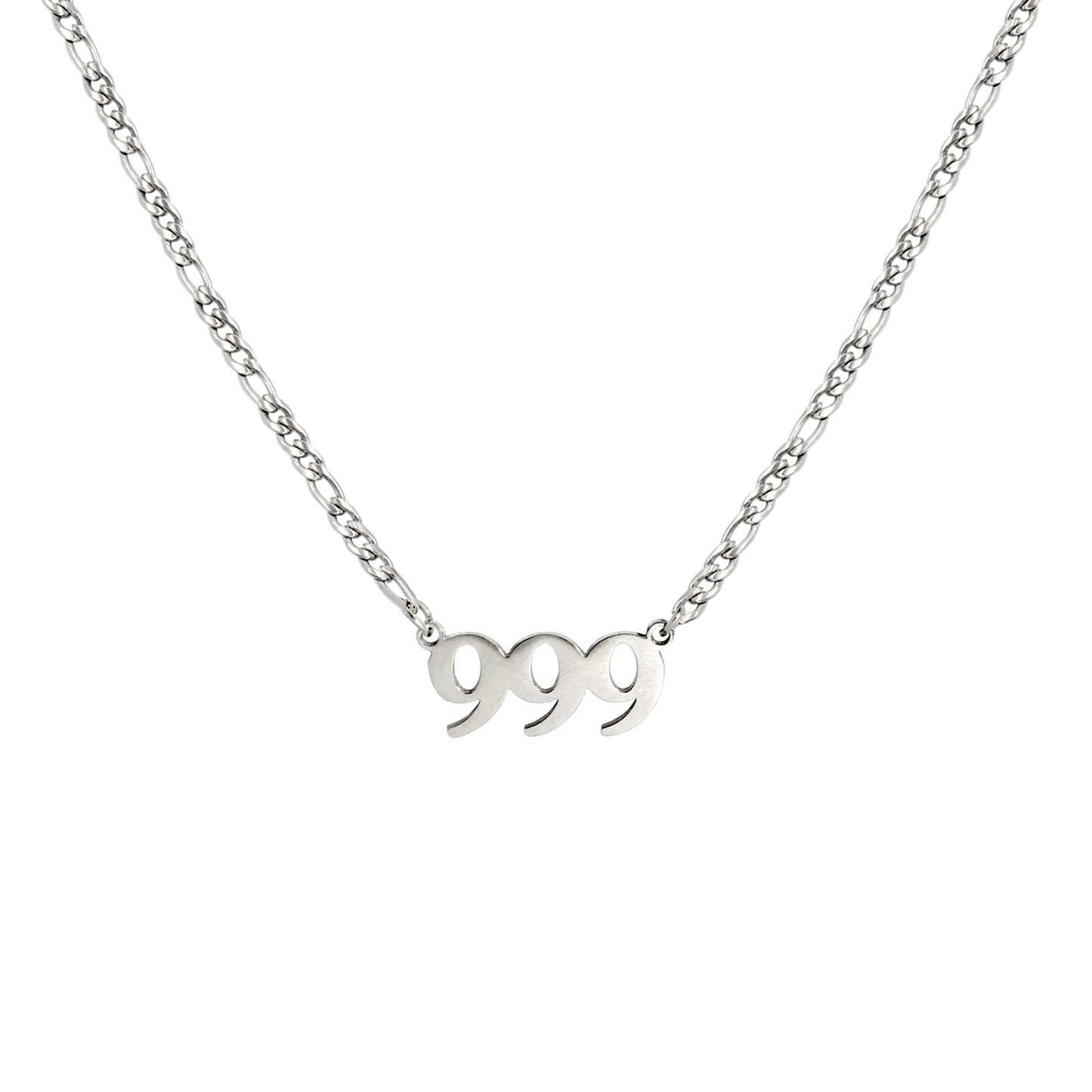 Angel Number 999 Collana Argento