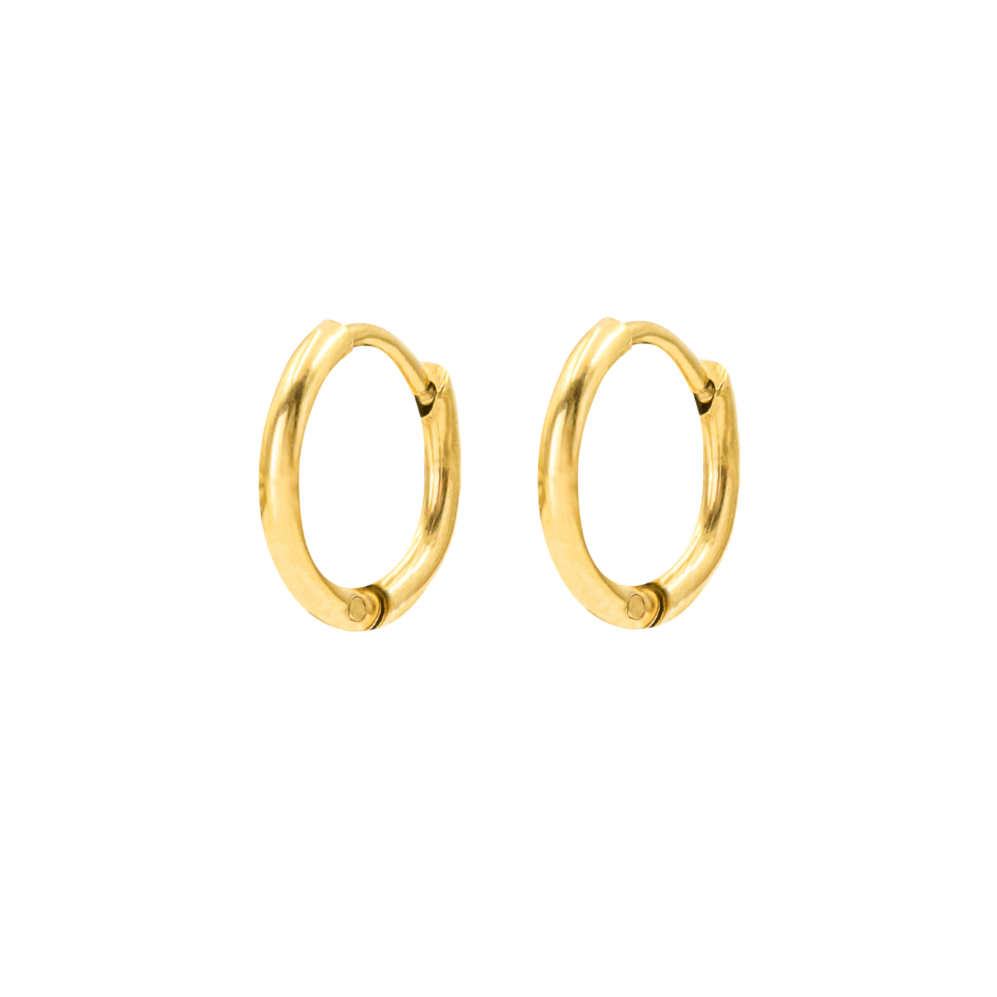 Slim Hoops Small Oro