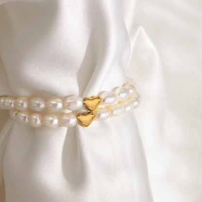 Love me a Pearl Bracciale Argento