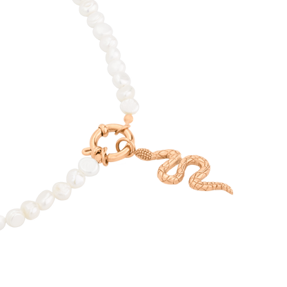 Lola Power Pearl Collana Set Oro Rosa